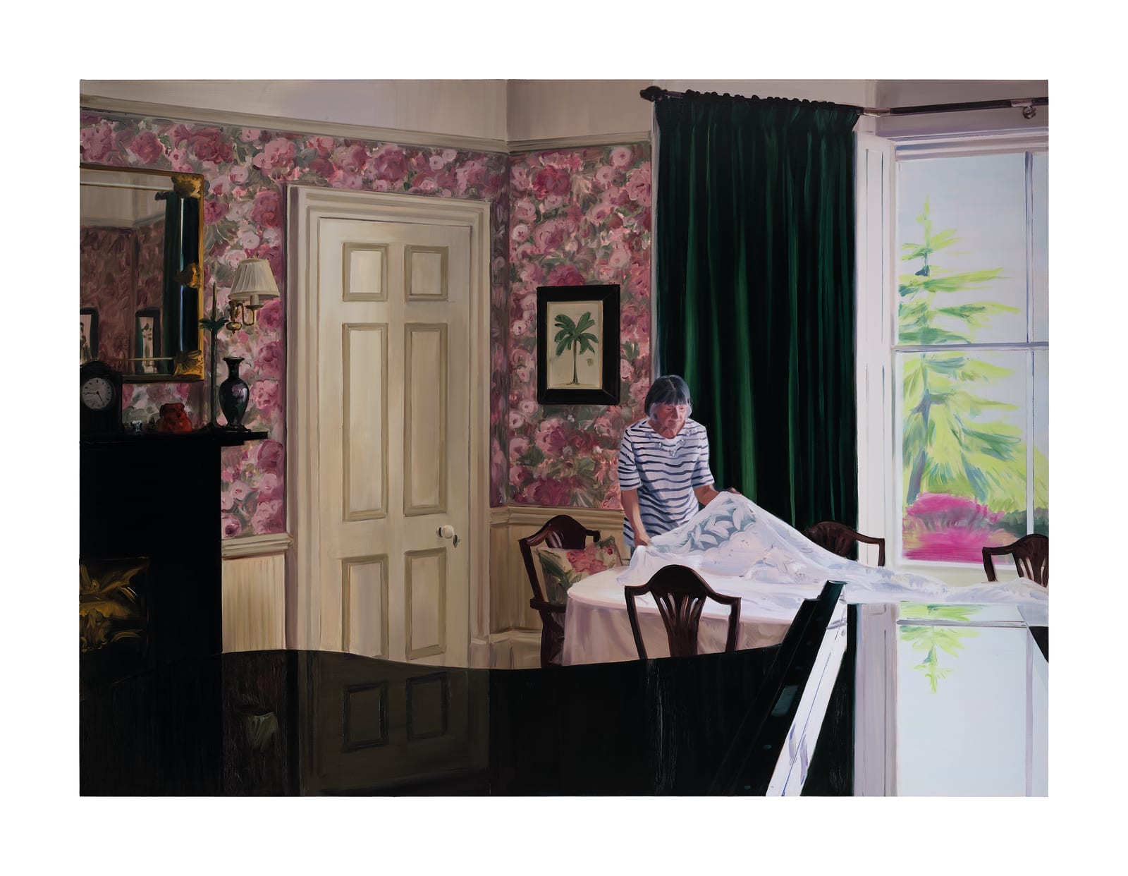 Caroline Walker, Table Laying, Late Morning, May, 2020