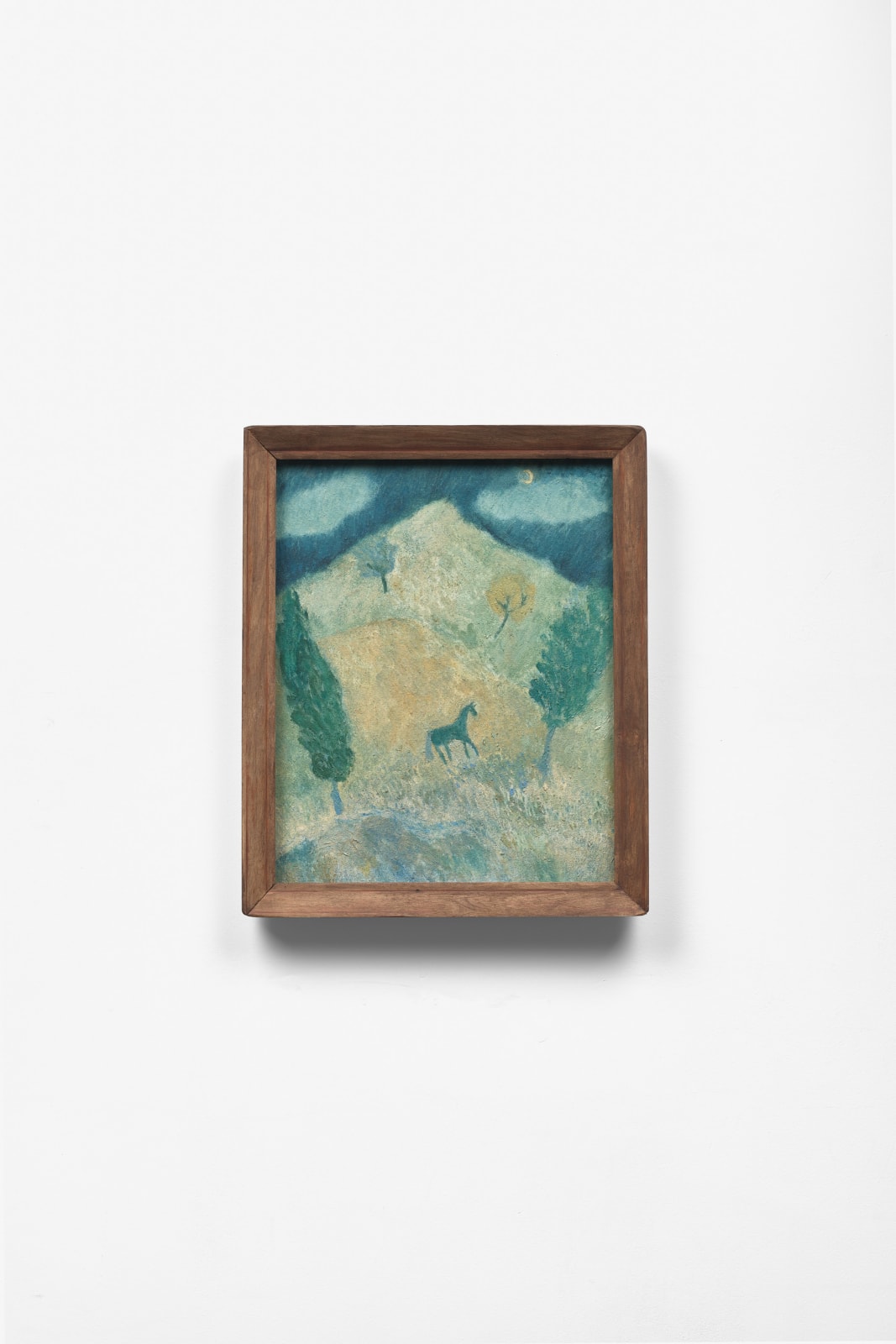 Mia Kokkoni, Blue Night Horse, 2025