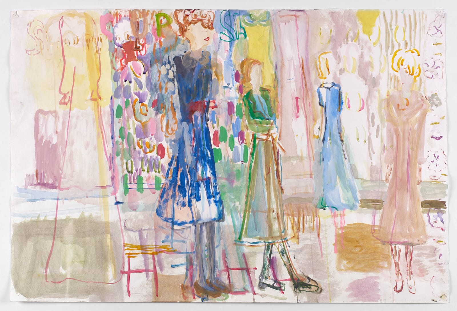 Lorna Robertson, Washed, dressed, cleaned and tidied up, 2021