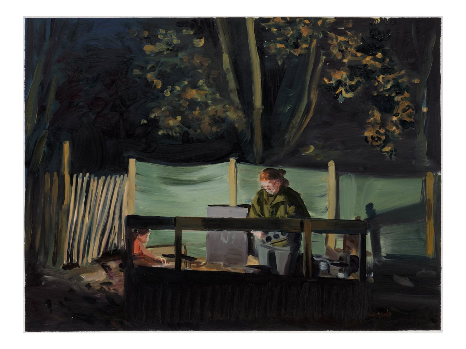 Caroline Walker, Study for Mud Kitchen, Little Bugs, 2024