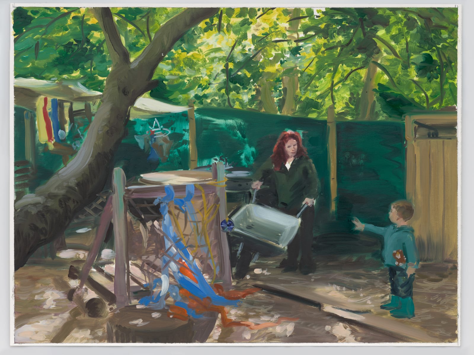 Caroline Walker, Study for Tidying Up, Little Bugs, 2023