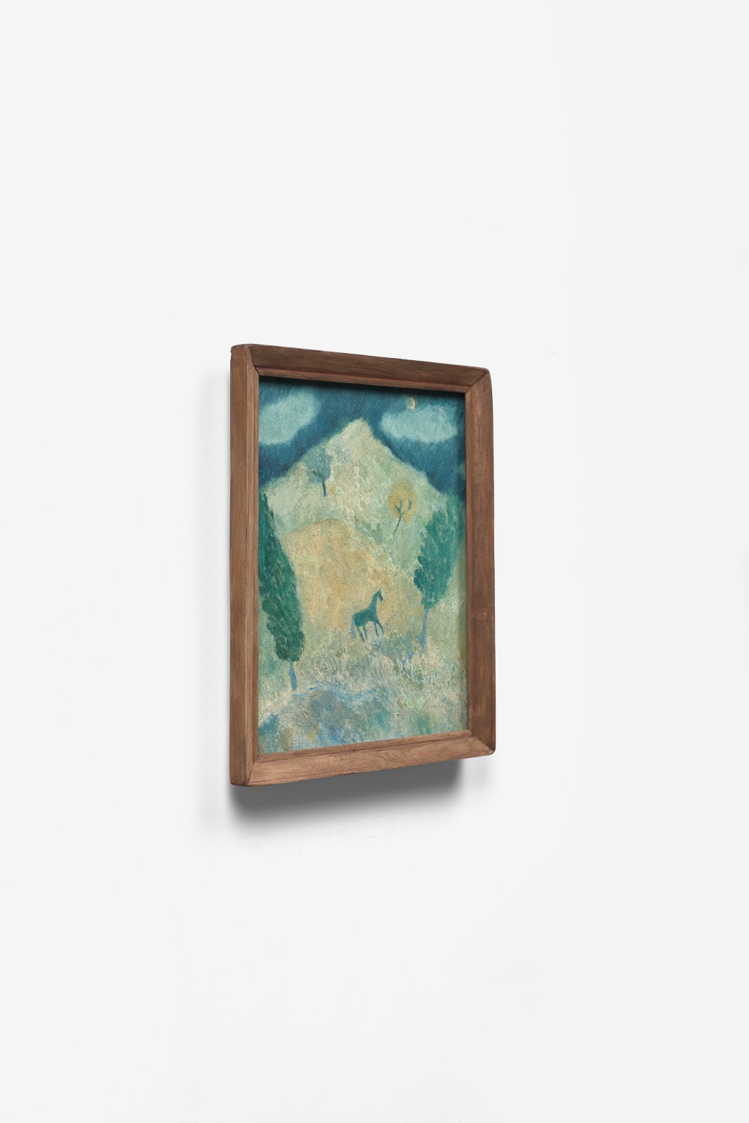 Mia Kokkoni, Blue Night Horse, 2025