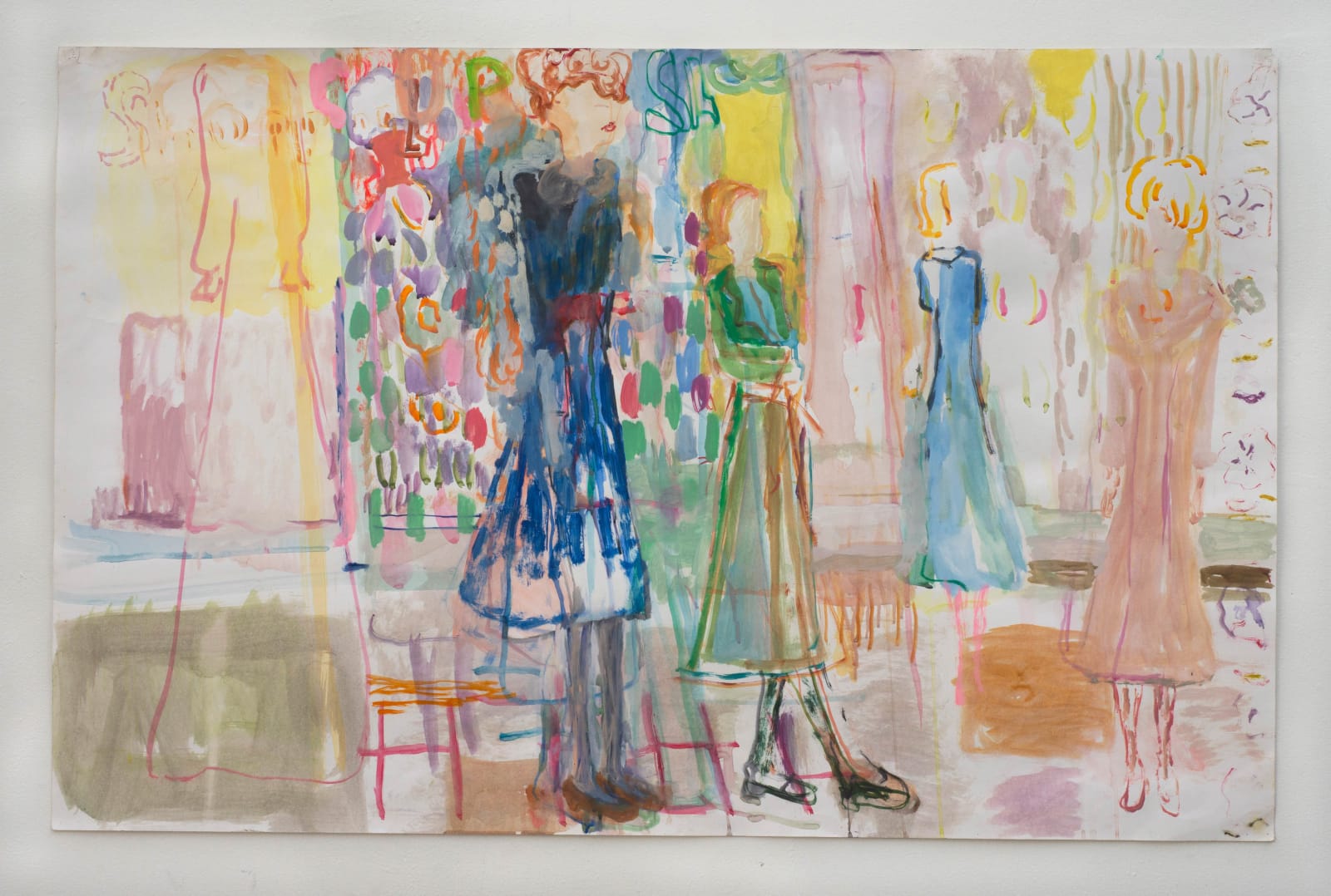 Lorna Robertson, Washed, dressed, cleaned and tidied up, 2021