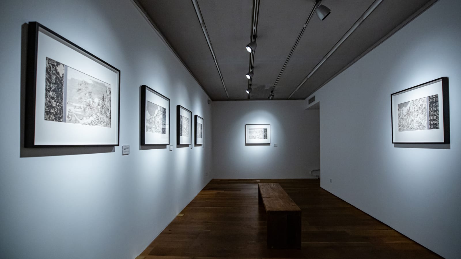 Wang Tiande 王天德, Seeing the Snow at the Stone Gate 石门见雪图, 2019