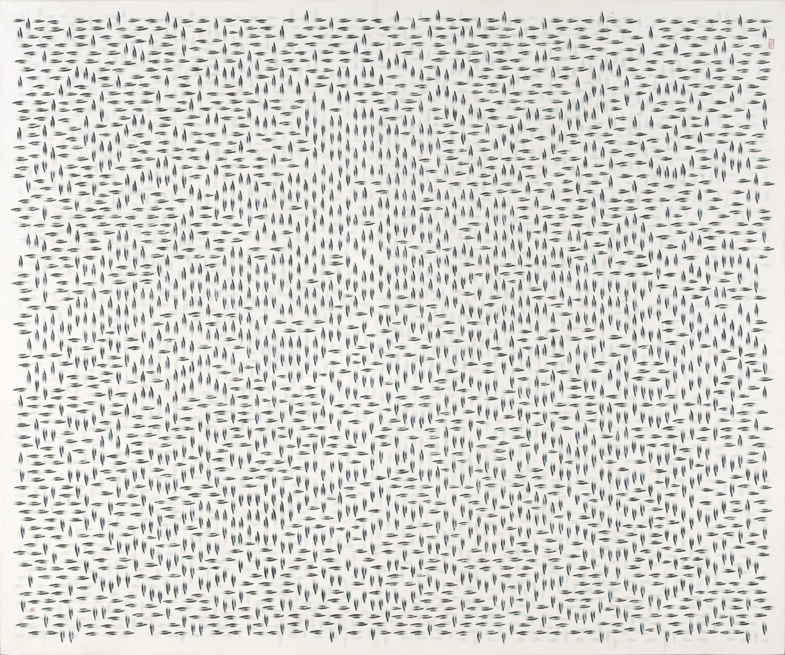 Huang Zhiyang 黄致阳, Three Marks Mountain Spirit No. 1307 千灵显.山灵1307号, 2013