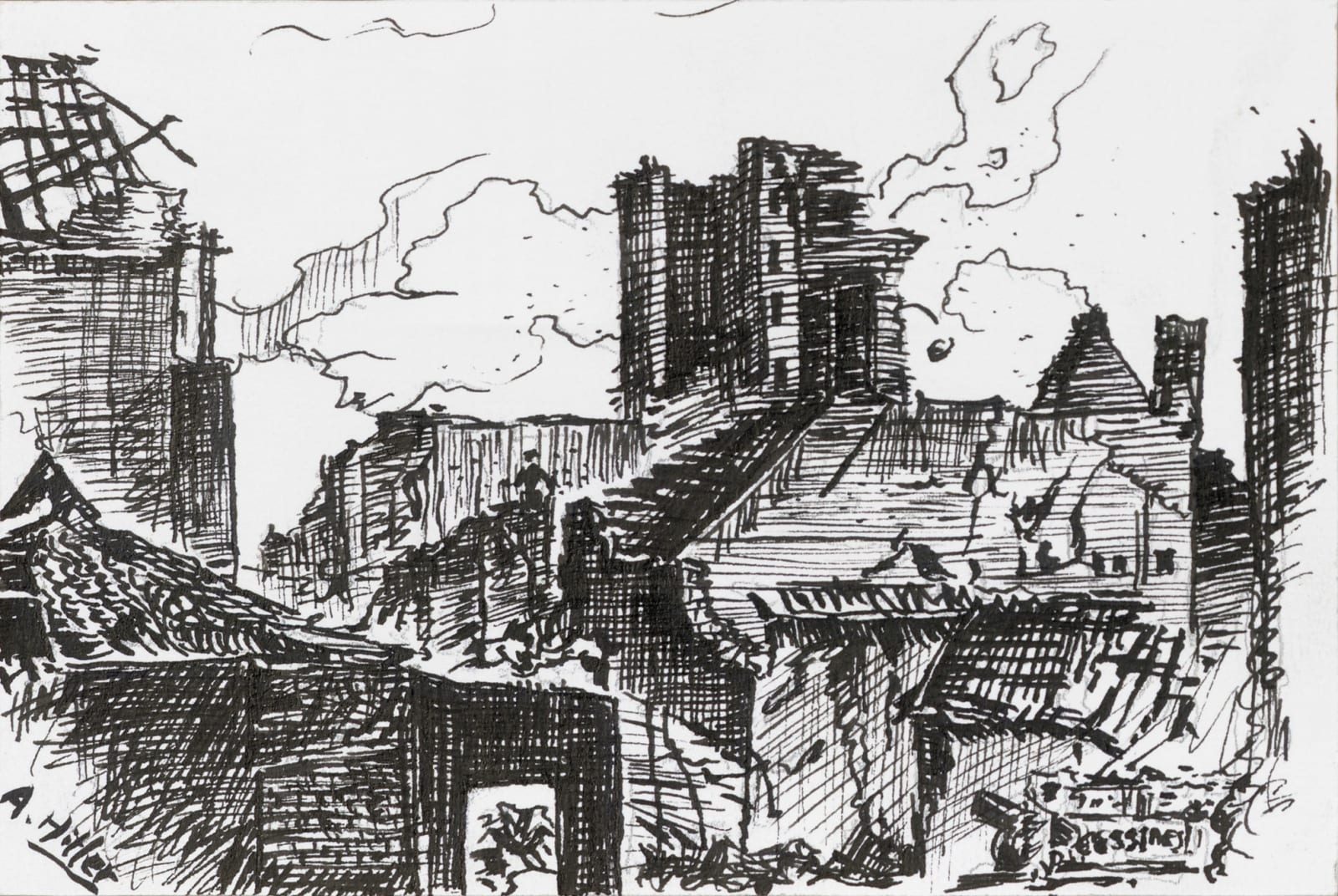 Yang Jiechang 杨诘苍, After the Battle 1914-2014 No. 3 战后 1914-2014 3号, 2014