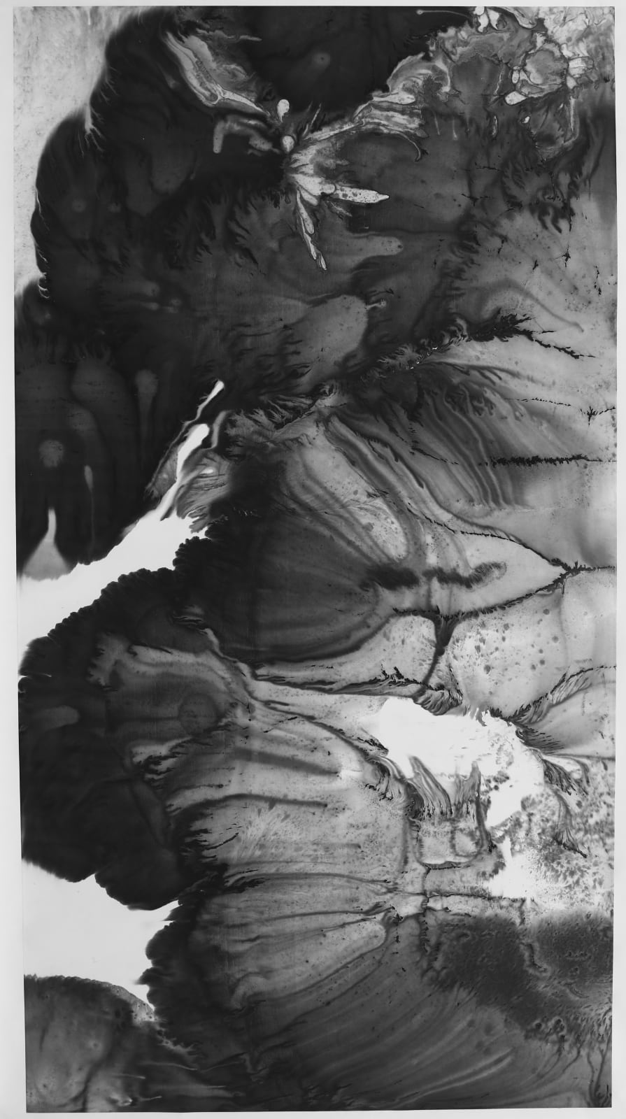 Bingyi 冰逸, Streams and Mountains, Myriad Flowers No.2 溪山万花-2 , 2021-2022