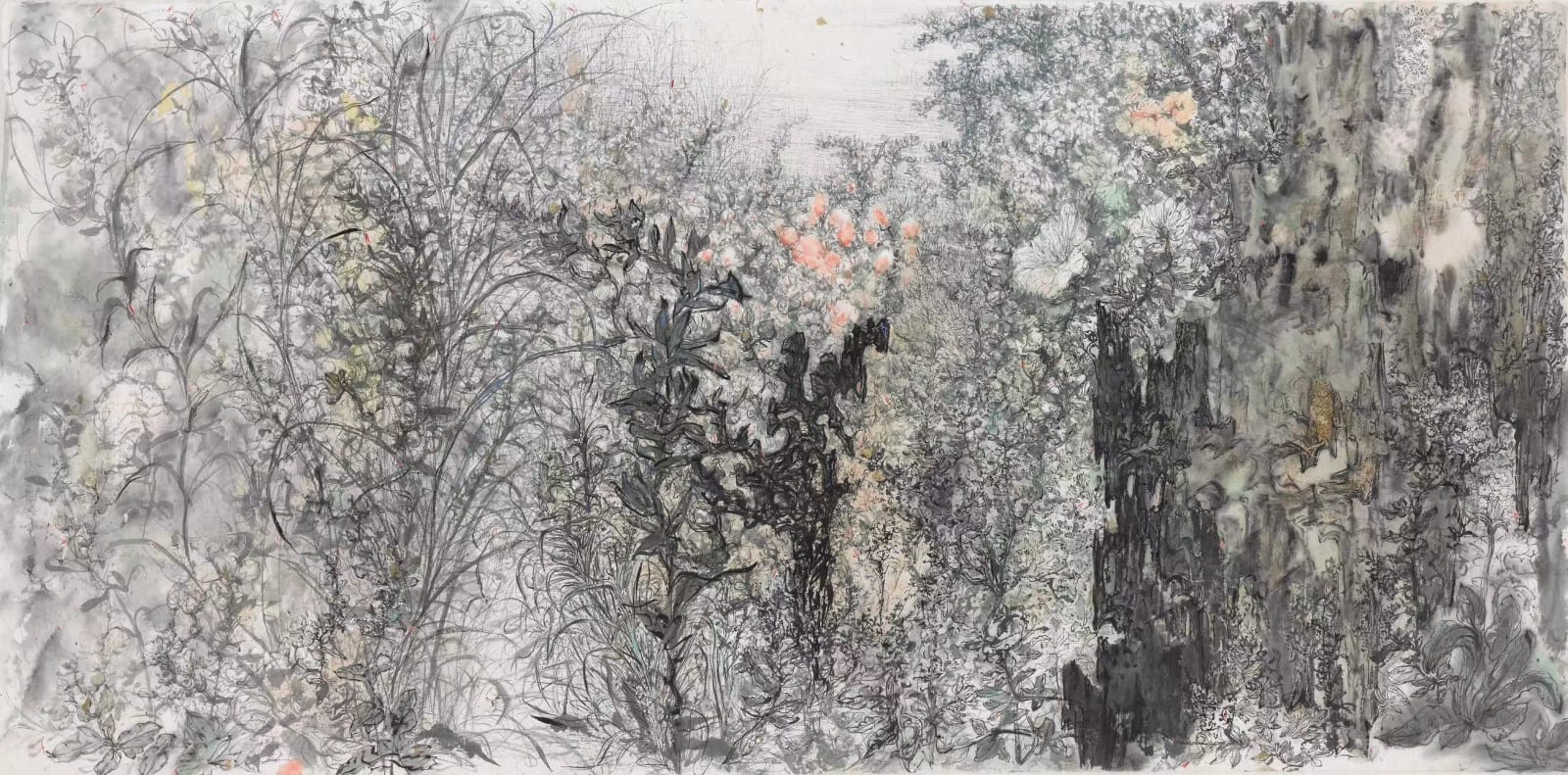 Peng Kanglong 彭康隆, Luxuriant Green Isle 渚上萋萋, 2018