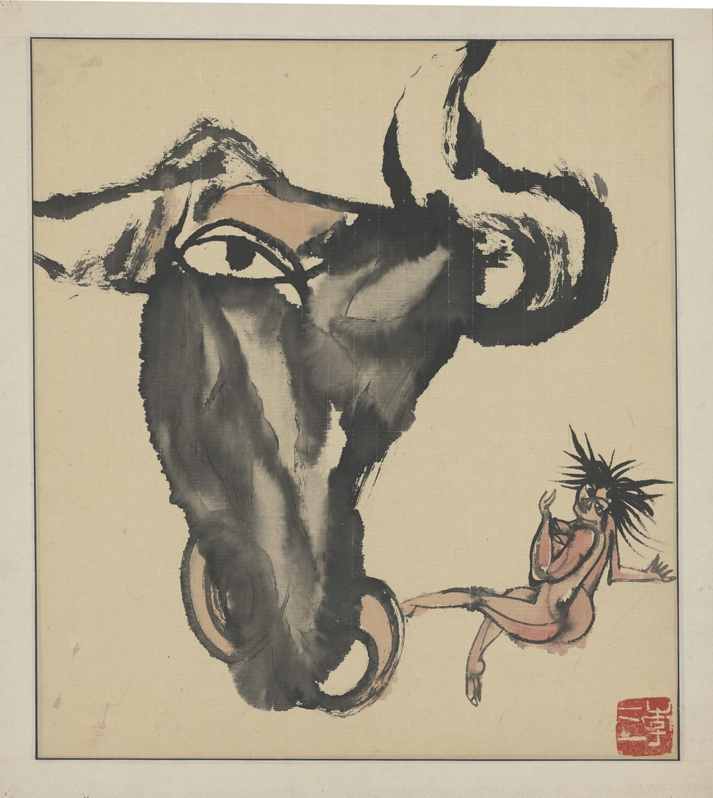 Li Jin 李津, The Tibet Series I 西藏组画之一, 1984