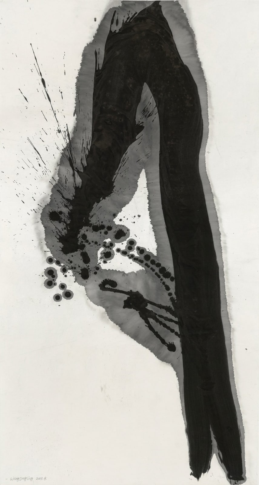 Wang Dongling 王冬龄, Primordial Line 一画, 2013