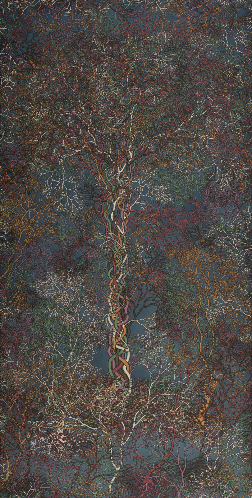 Lao Tongli 劳同丽, Trees on the Other Shore No. 01 彼岸树01号, 2023