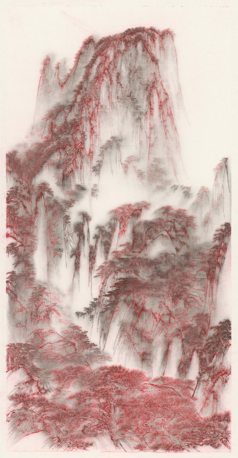 Hung Fai 熊辉, Transmission XIII (with Hung Hoi) 传移摹写之十三 (熊海合作), 2017