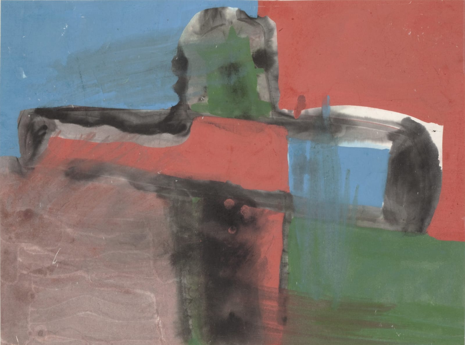 Zheng Chongbin 郑重宾, Ink Color Series No.3 墨彩系列3号, 1987