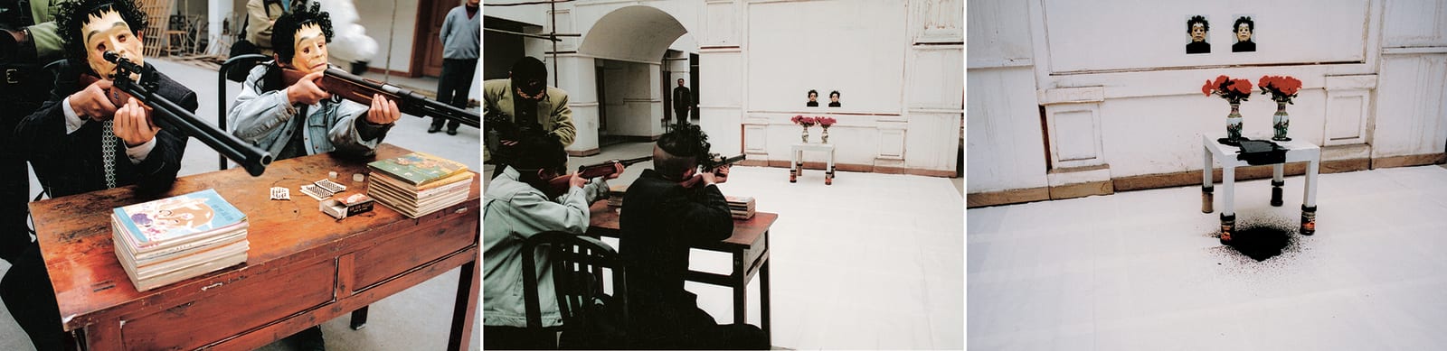 Dai Guangyu 戴光郁, Shooting at Myself 我射击自己, 1997
