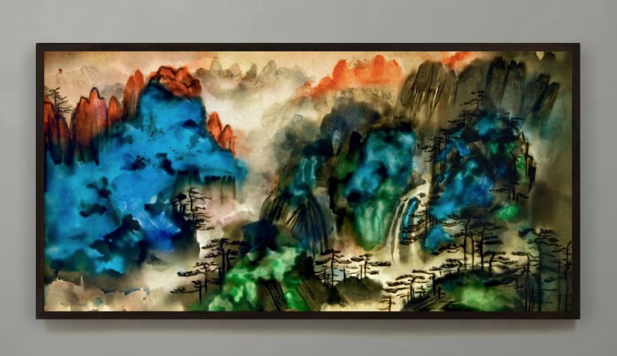 Xu Bing 徐冰, Background Story: Mount Huang 背后的故事：黄山图, 2017