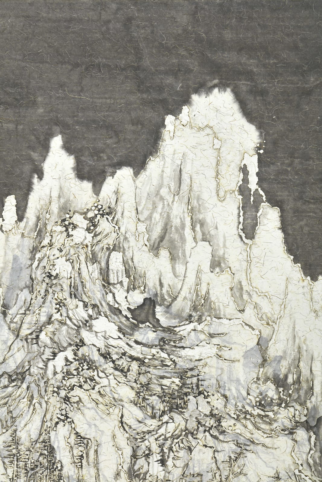 Wang Tiande 王天德, Seeking the Path along the Stream in the Mountain 林泉问道, 2019