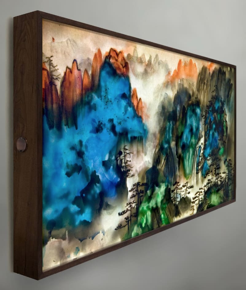 Xu Bing 徐冰, Background Story: Mount Huang 背后的故事：黄山图, 2017