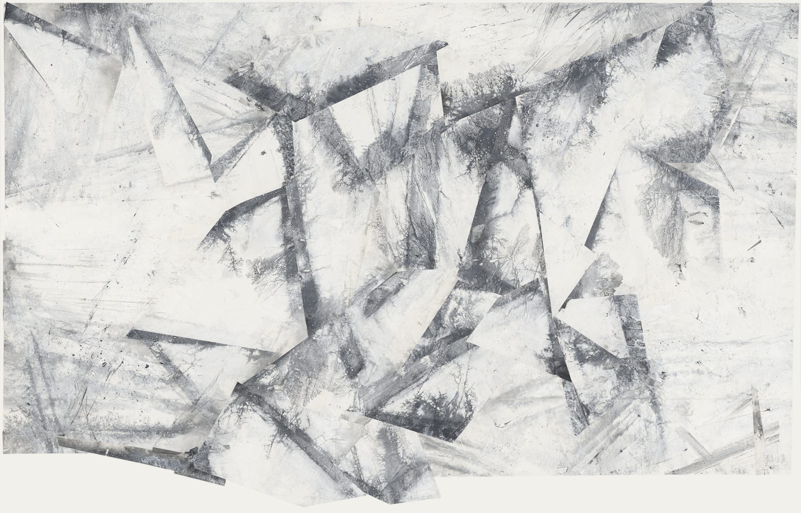 Zheng Chongbin 郑重宾, Undulation of the Fracture 起伏的裂痕, 2017