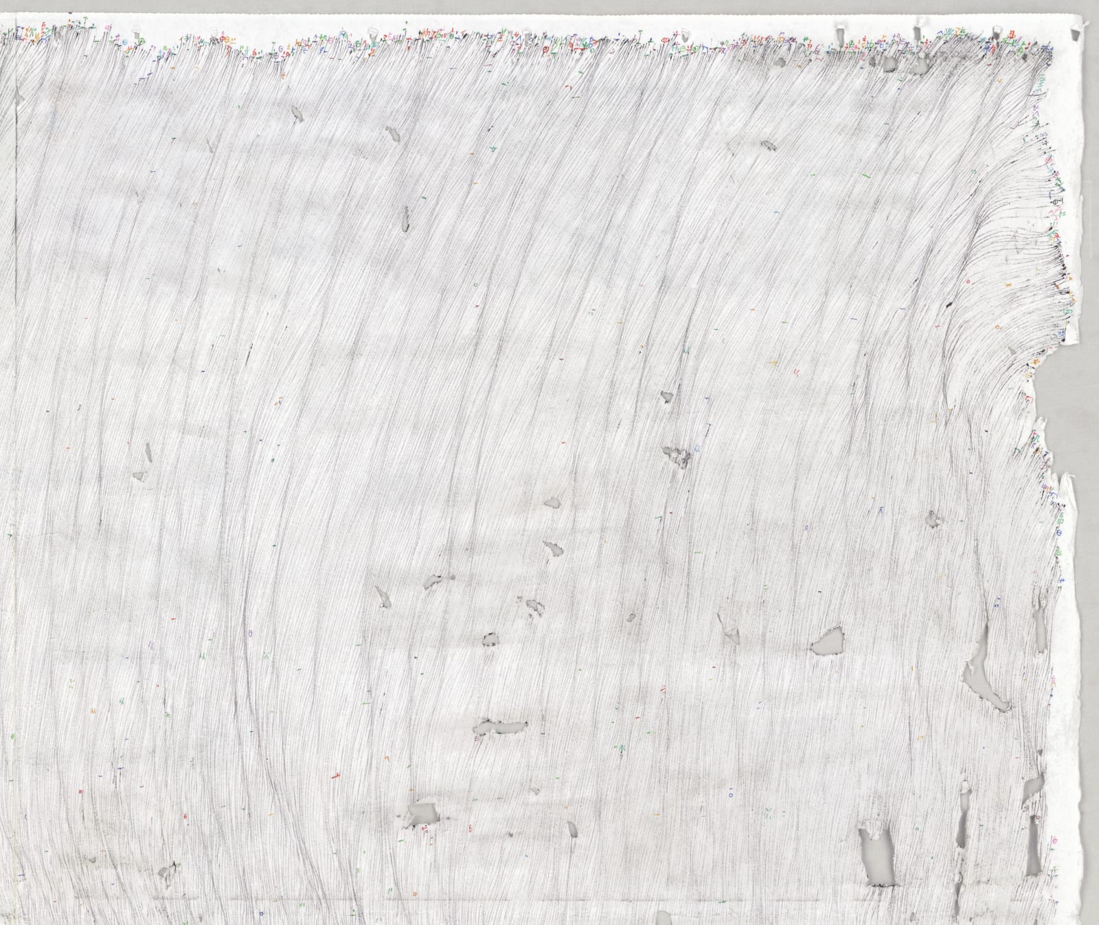 Wai Pong-yu 韦邦雨, A Rhythm of Landscape 7 山河变奏 7, 2019