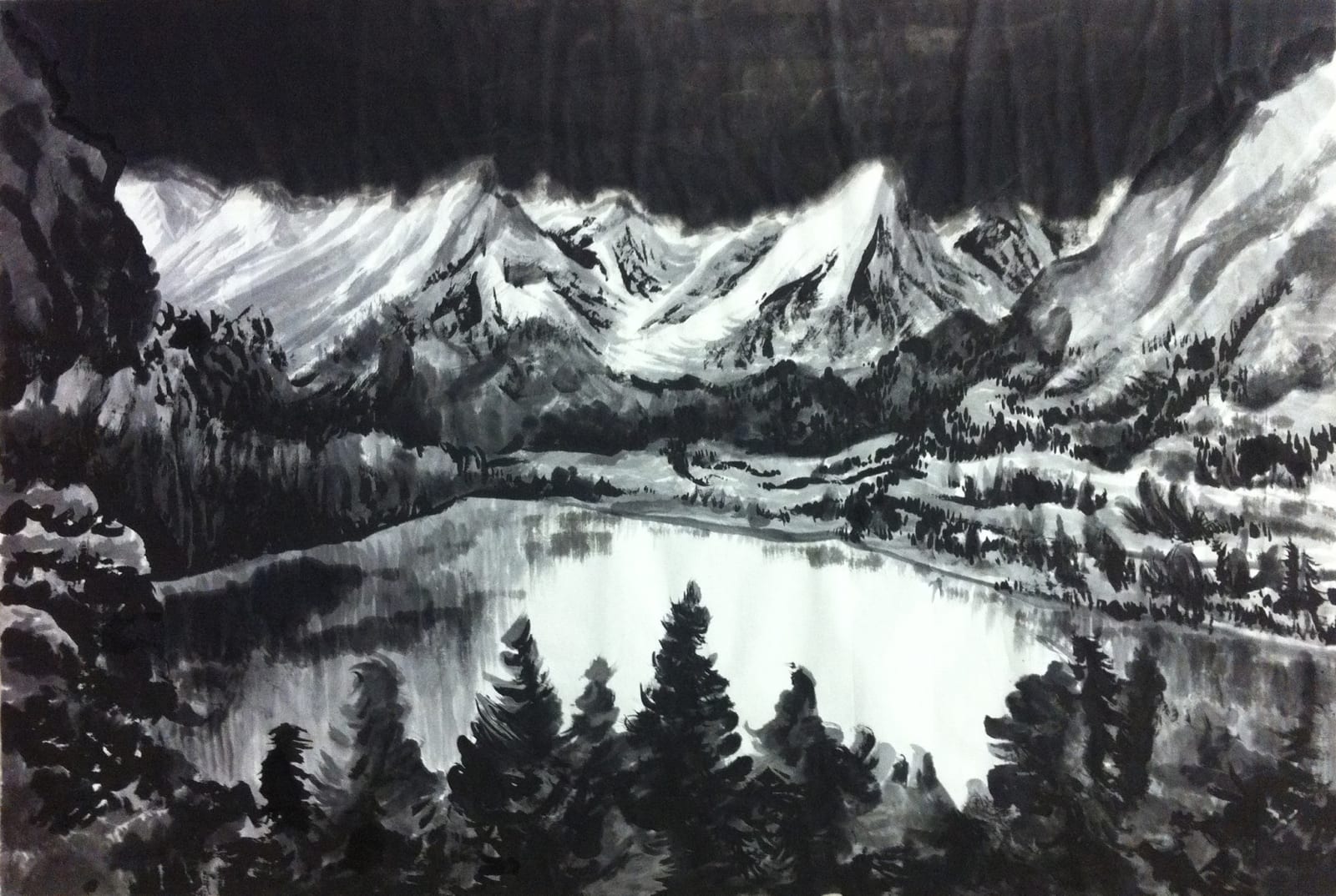 Yang Jiechang 杨诘苍, Light under the Water 1914-2014 湖光1914-2014, 2014