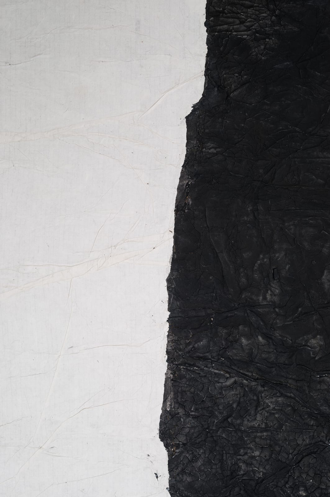 Yang Jiechang 杨诘苍, Monochrome Horizontal 黑白横, 1989-1990