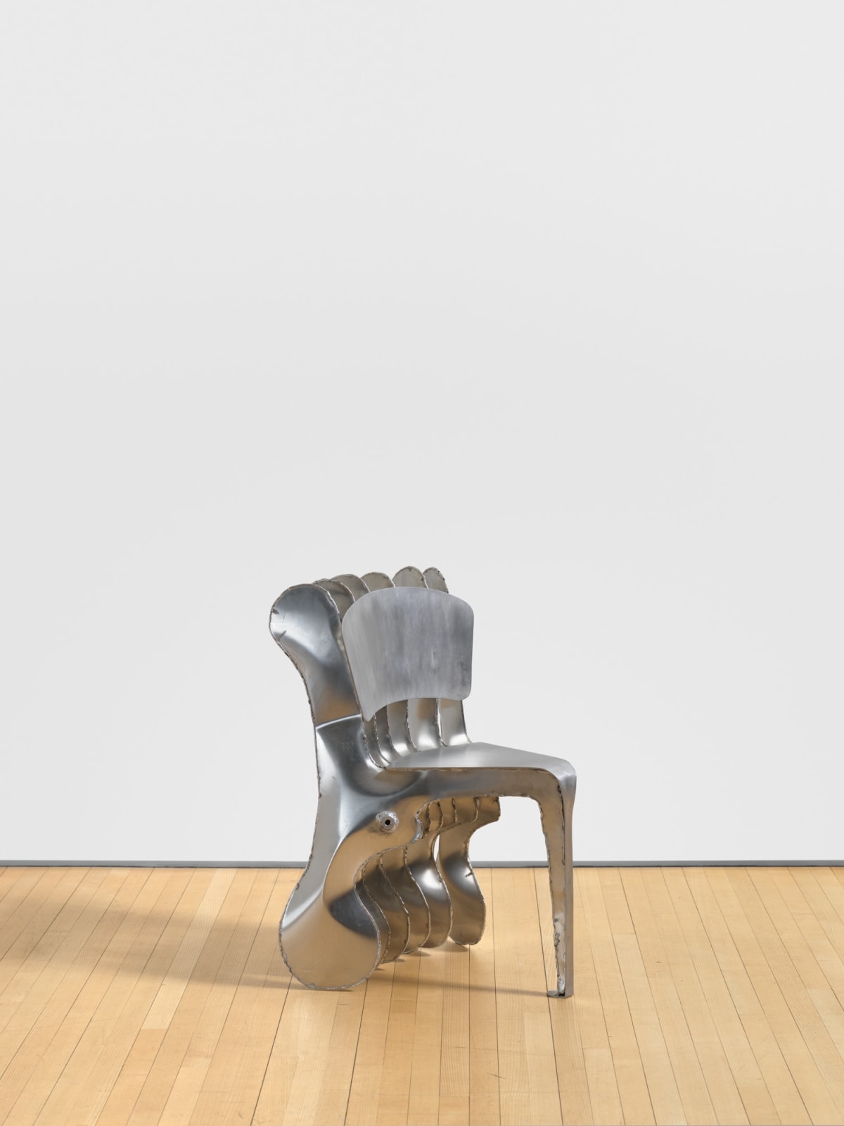 Zachary Besner, Inflated Aluminum Chair, 2021