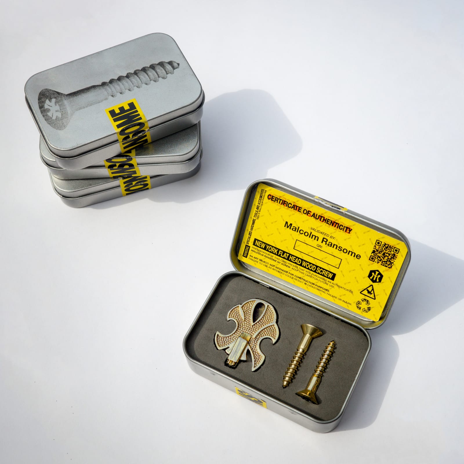 Malcolm Ransome, NY Screws and Screwdriver, 2023