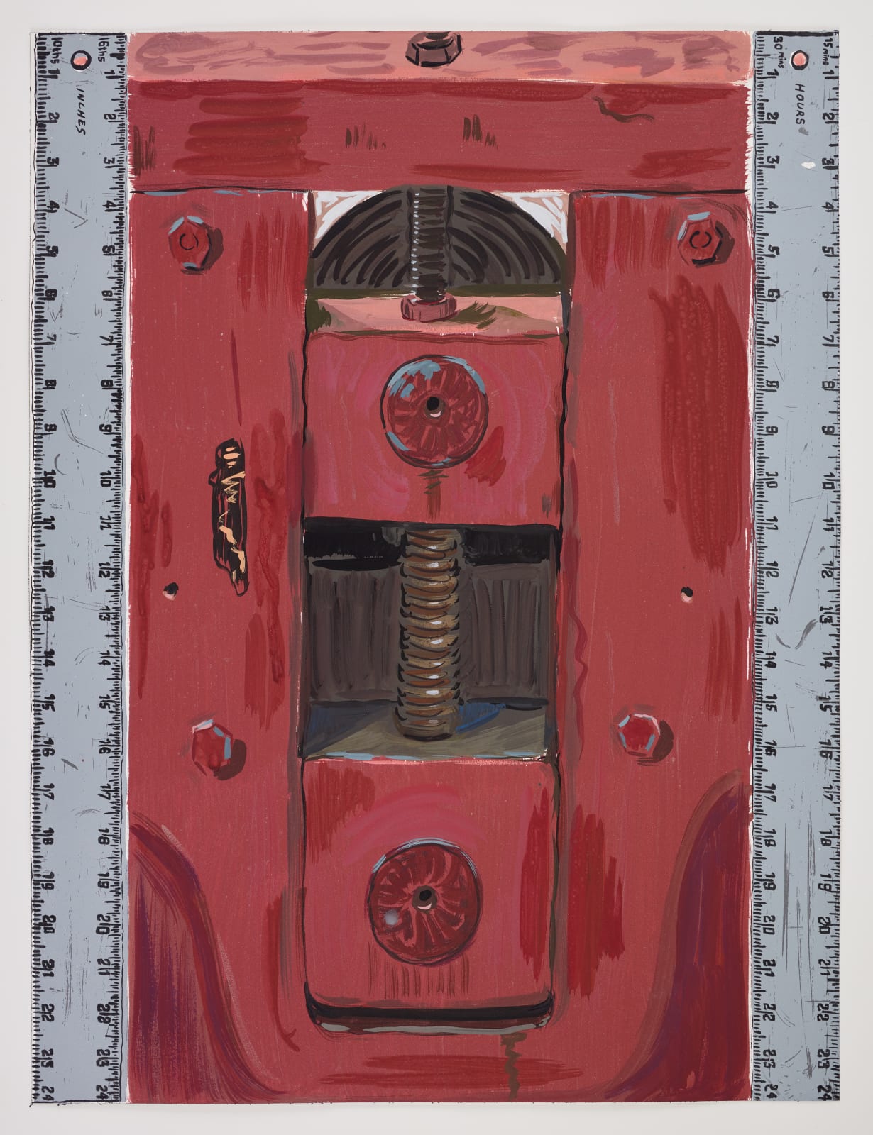 Josephine Halvorson, Captiva - Bob's Printing Press, 2016
