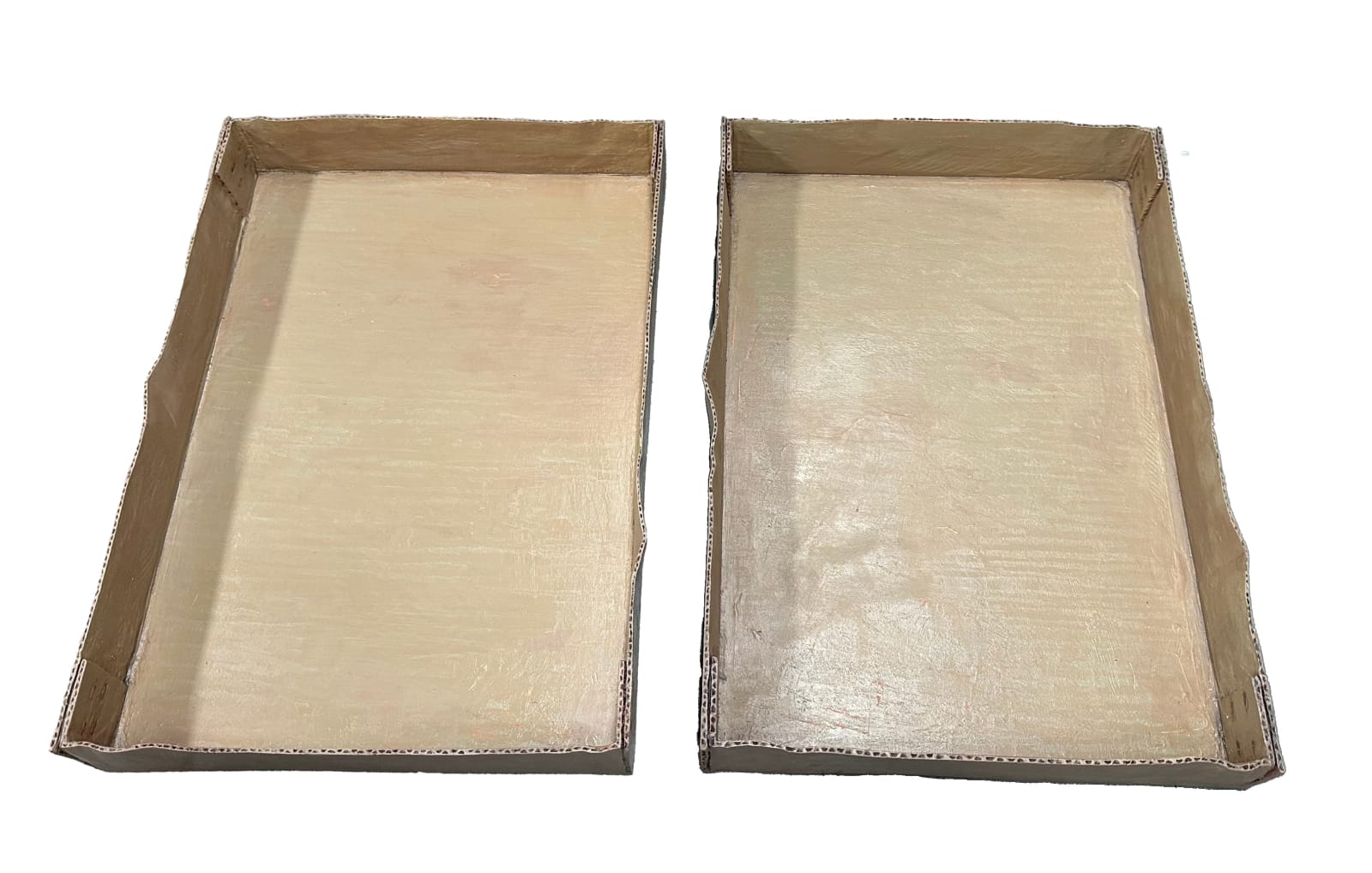 Conrad Bakker, Untitled Project: Still Life /Style Leaf [International Objects] Cardboard Lid (1), 2024