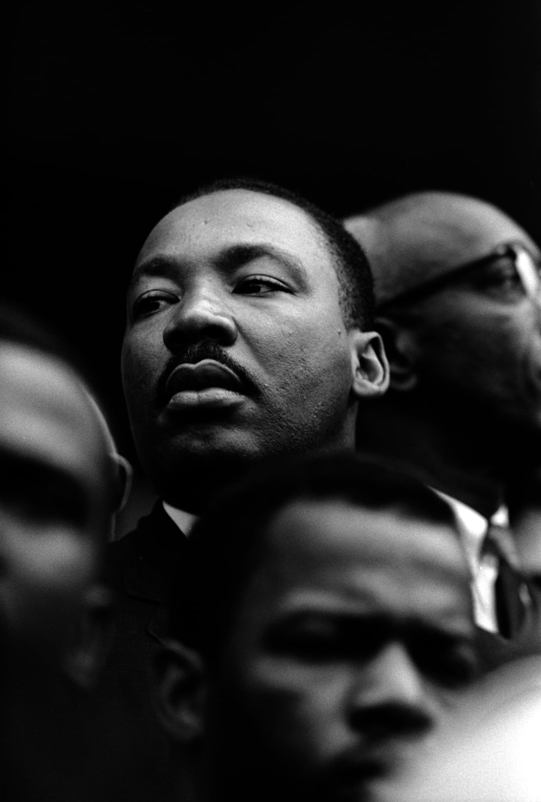 Steve Schapiro, MLK (Close-Up), Selma, Alabama, 1965