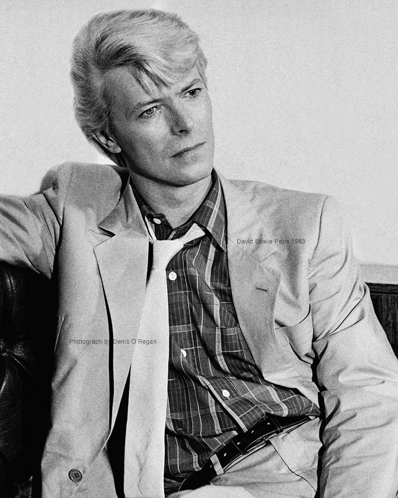 DAVID BOWIE, David Bowie Paris, 1983