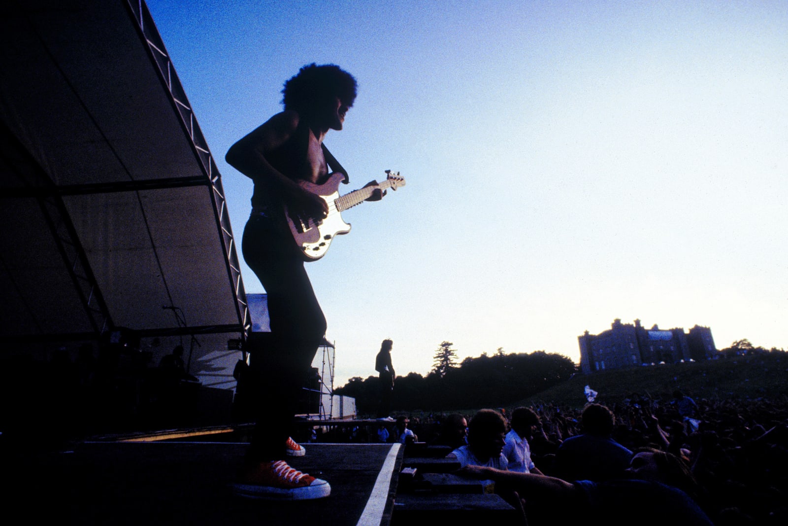 THIN LIZZY, Phil Lynott Slane Castle, 1981