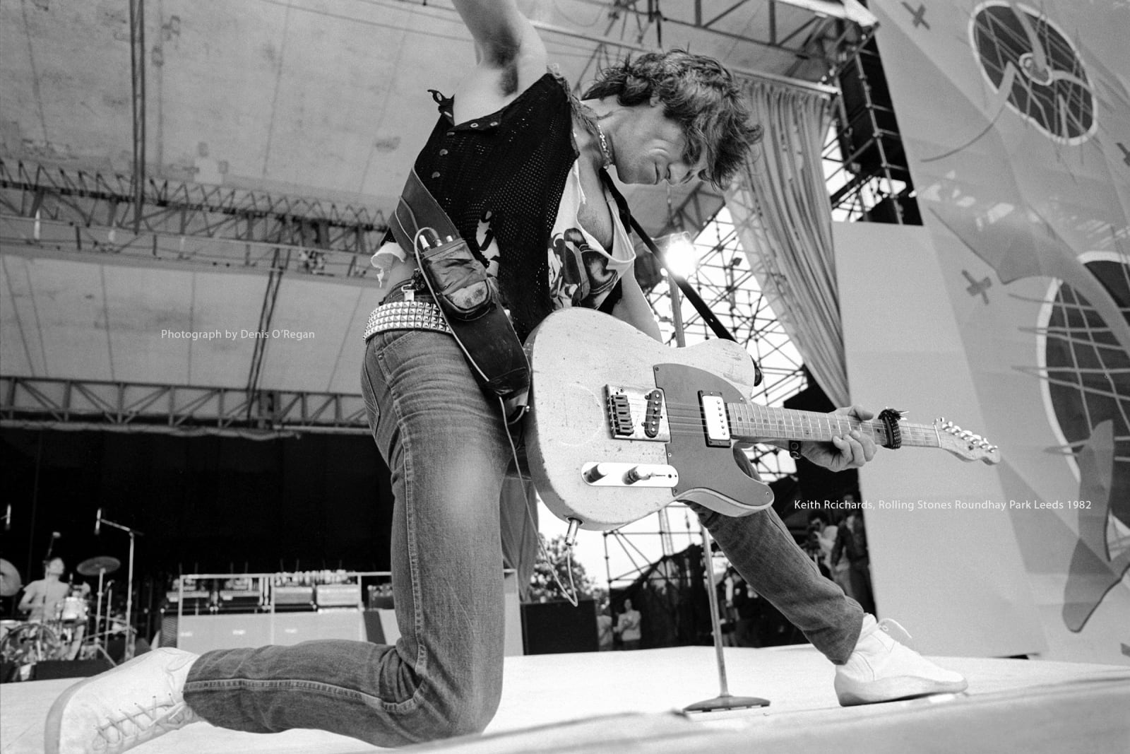 ROLLING STONES, Keith Richards Roundhay Park, 1982