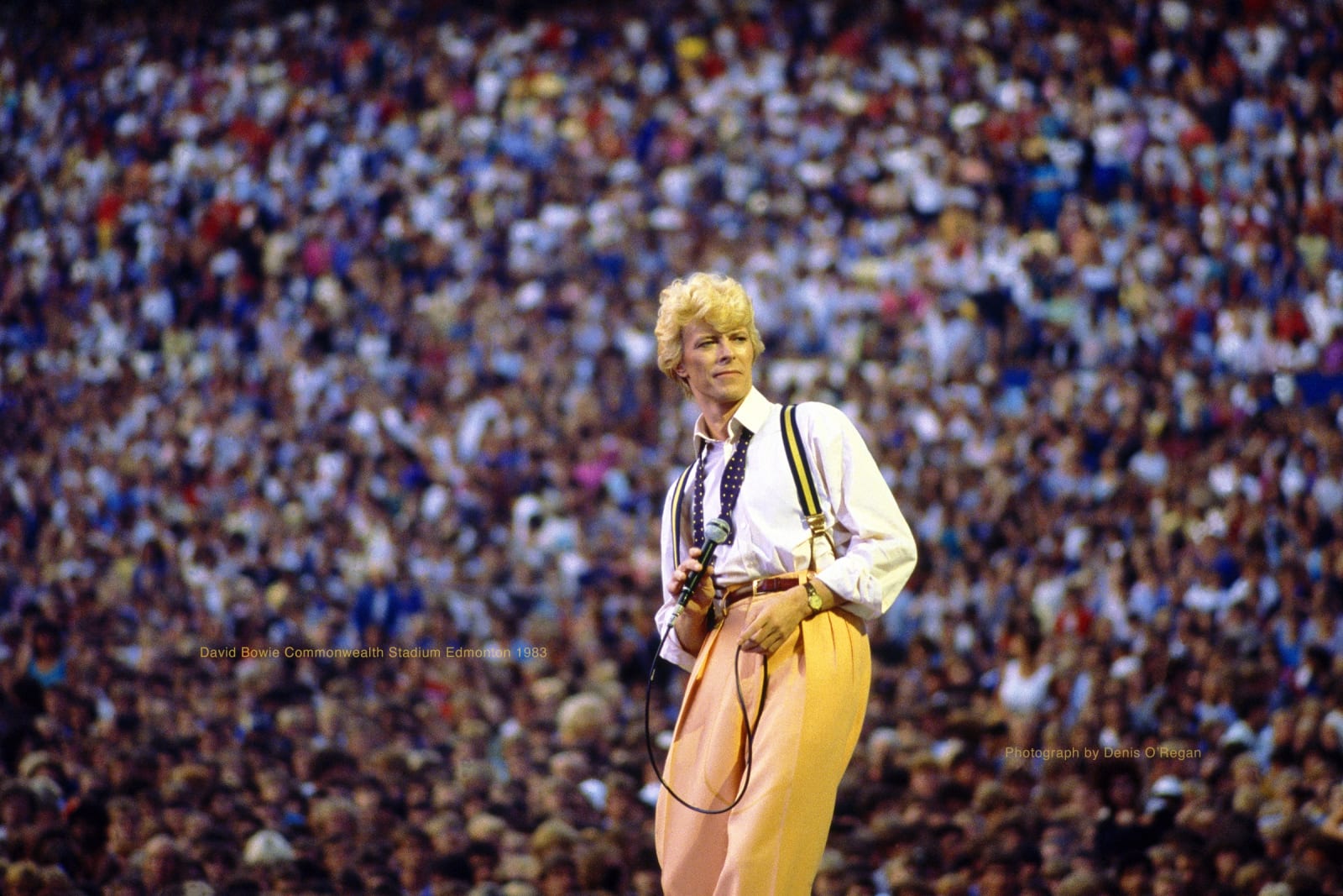 DAVID BOWIE, David Bowie Edmonton, 1983