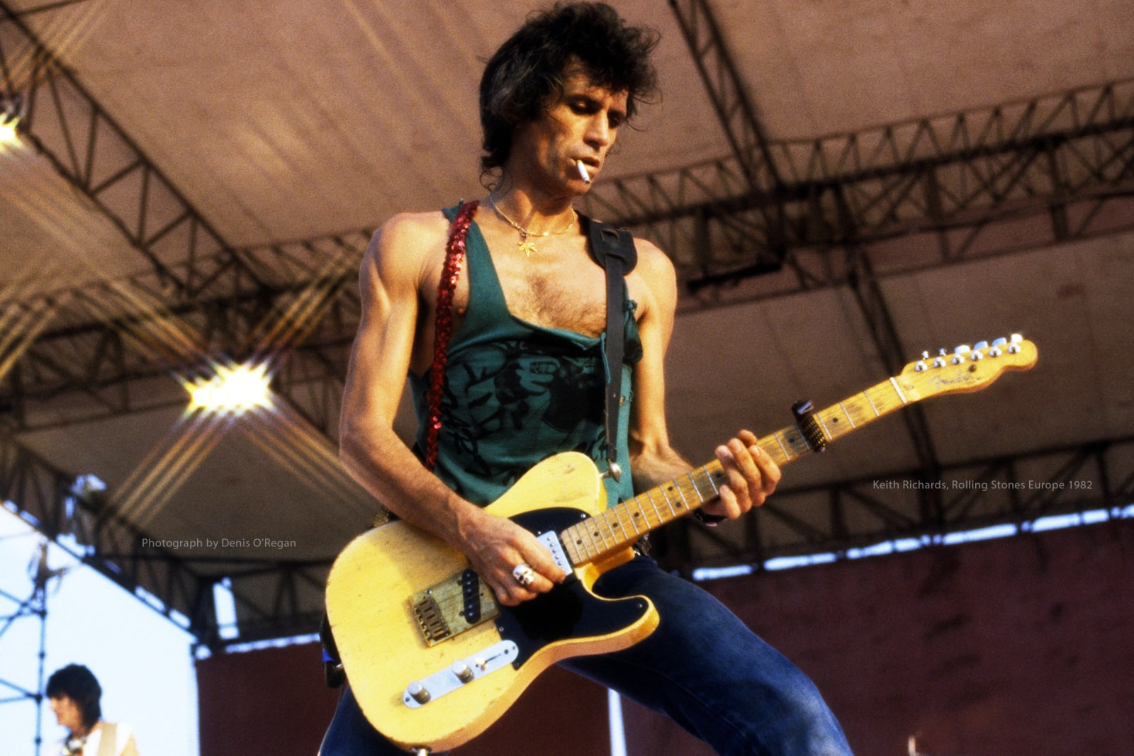 ROLLING STONES, Keith Richards live, 1982