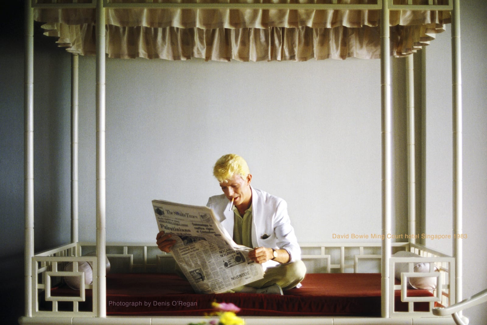 DAVID BOWIE, David Bowie Singapore Hotel, 1983