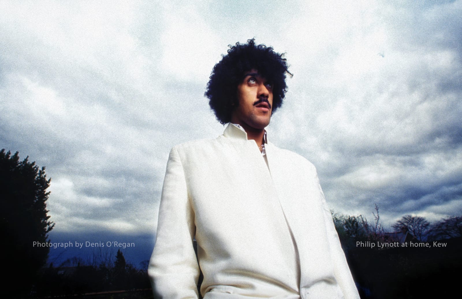 THIN LIZZY, Philip Lynott, Kew, 1981