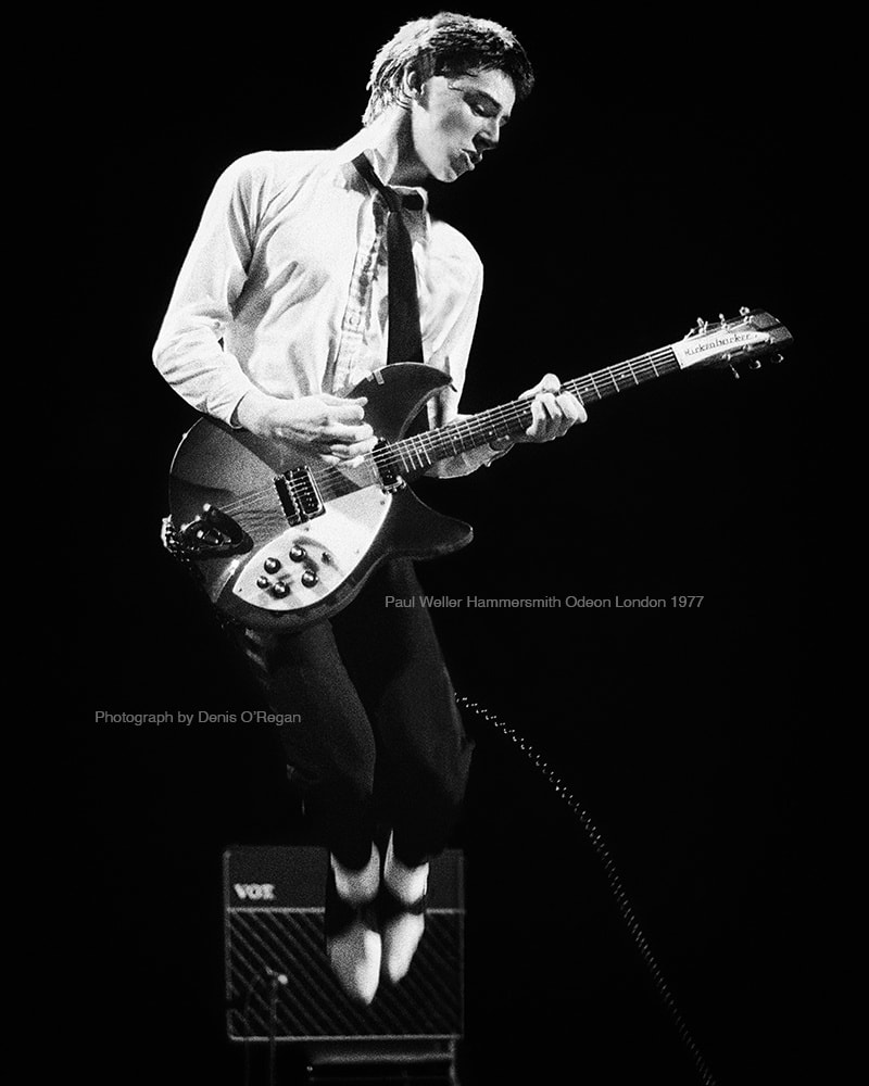THE JAM, Paul Weller Hammersmith, 1977