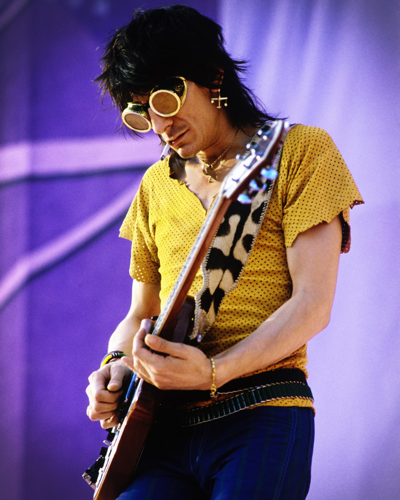 ROLLING STONES, Ronnie Wood live Vienna, 1982