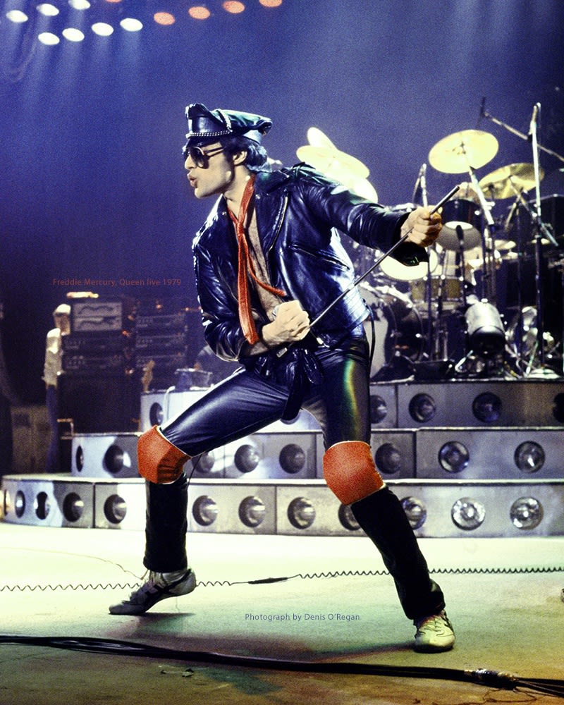 QUEEN, Freddie Mercury In Leather, 1979