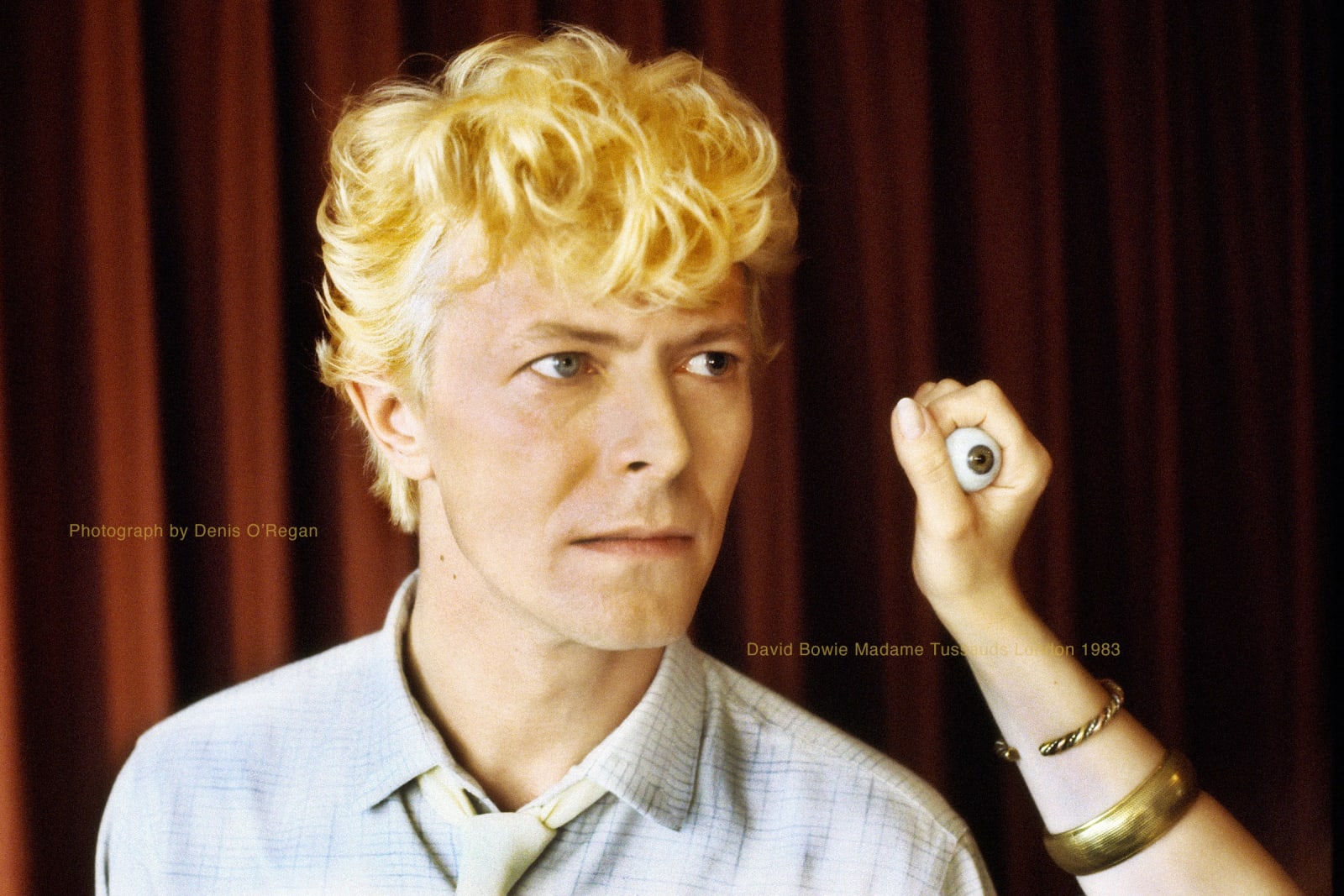 DAVID BOWIE, David Bowie Madame Tussaud's, 1983