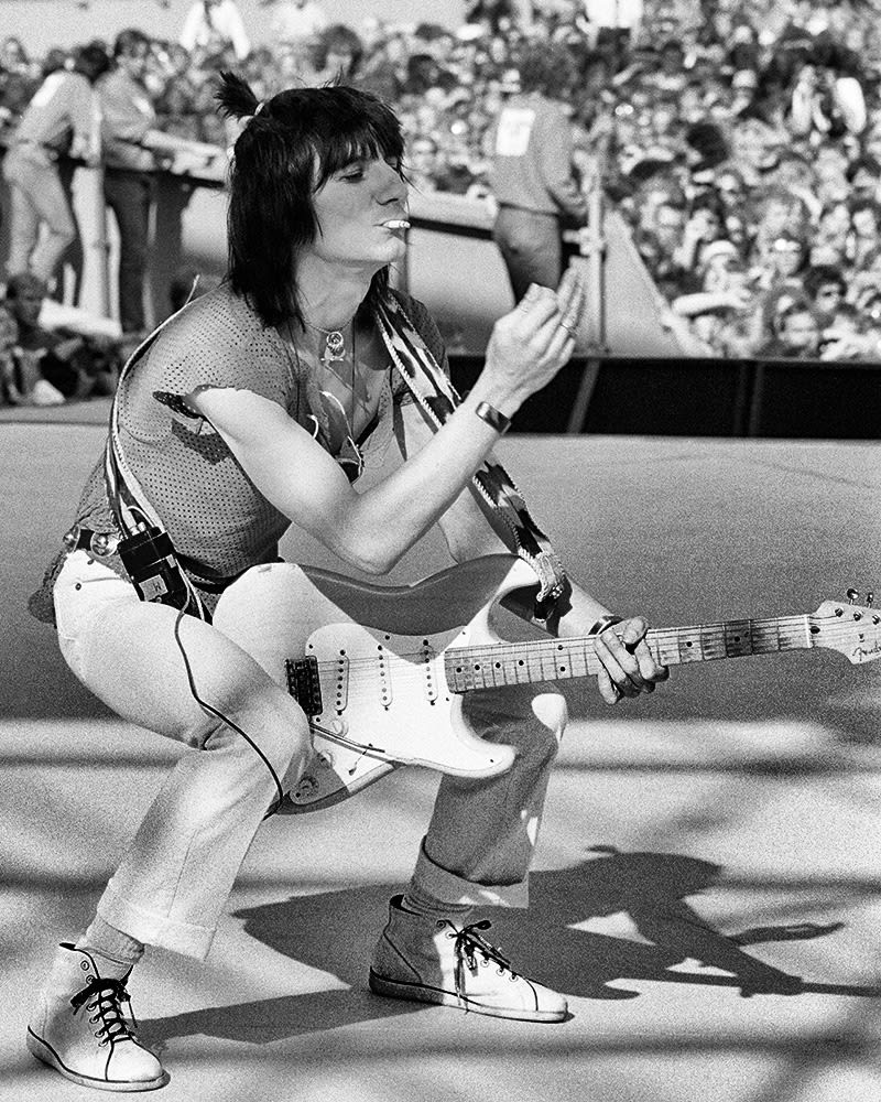 ROLLING STONES, Ronnie Wood live, 1982