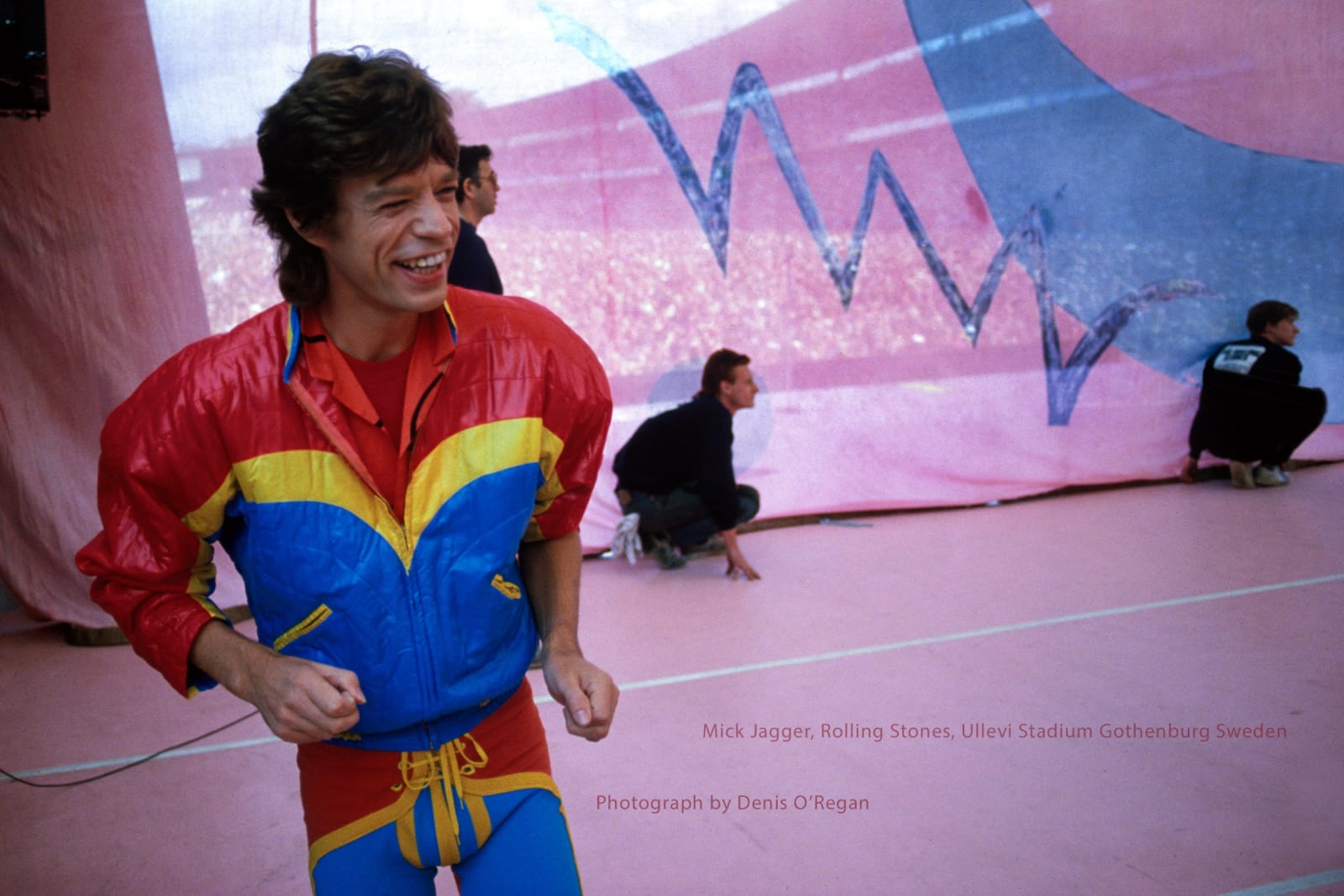 ROLLING STONES, Mick Jagger Gothenburg, 1982