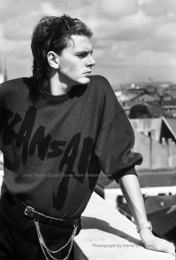 DURAN DURAN, John Taylor New Orleans, 1984