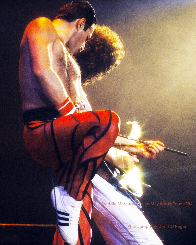 QUEEN, Freddie & Brian Live, 1984