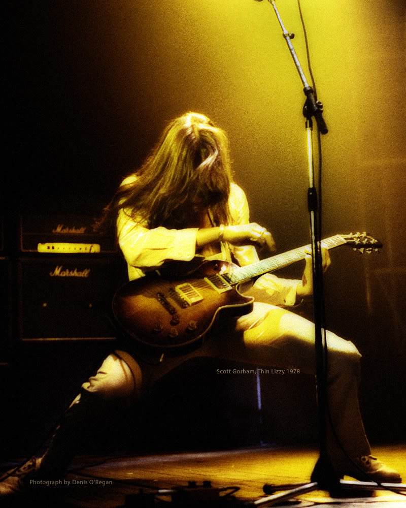THIN LIZZY, Scott Gorham Live, 1978