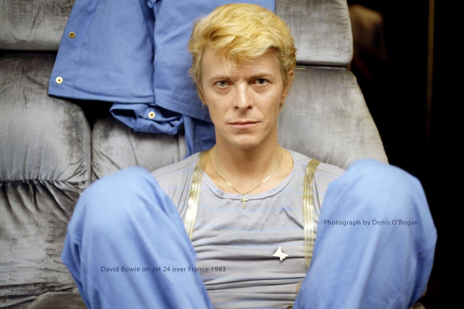 DAVID BOWIE, David Bowie Jet 24 over France, 1983