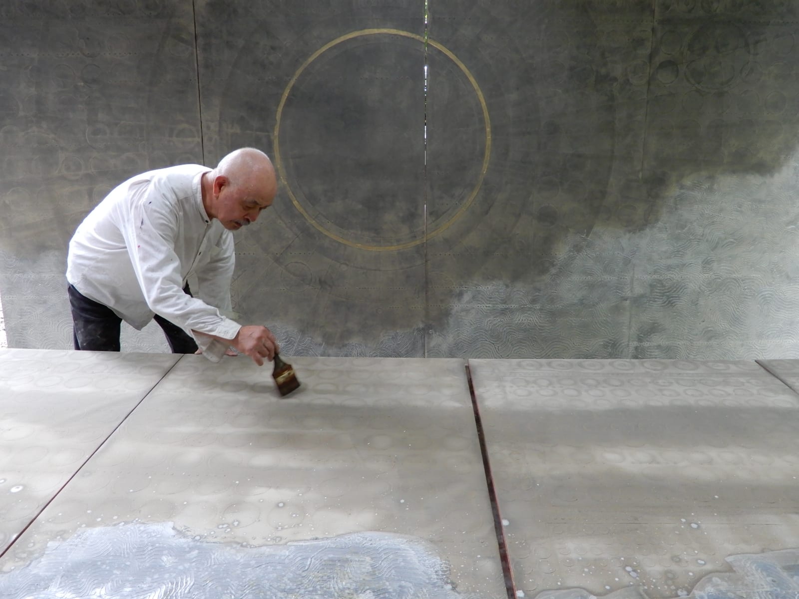 Ken Matsubara, "Kyokujitsu Gyōsei" Kukai's View; Sun and Venus 旭日暁星, 2017