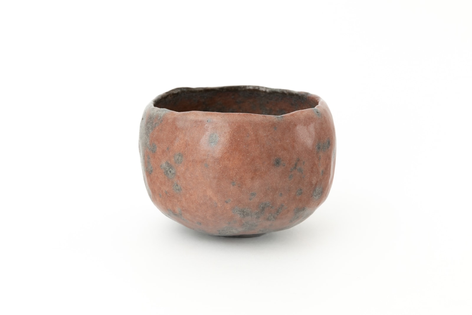 Morimitsu Hosokawa, Red Raku Tea Bowl - 赤楽茶碗