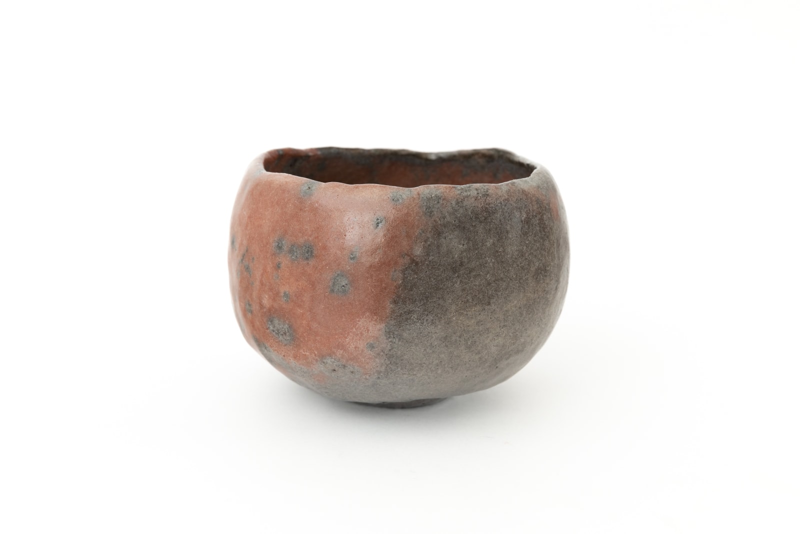 Morimitsu Hosokawa, Red Raku Tea Bowl - 赤楽茶碗
